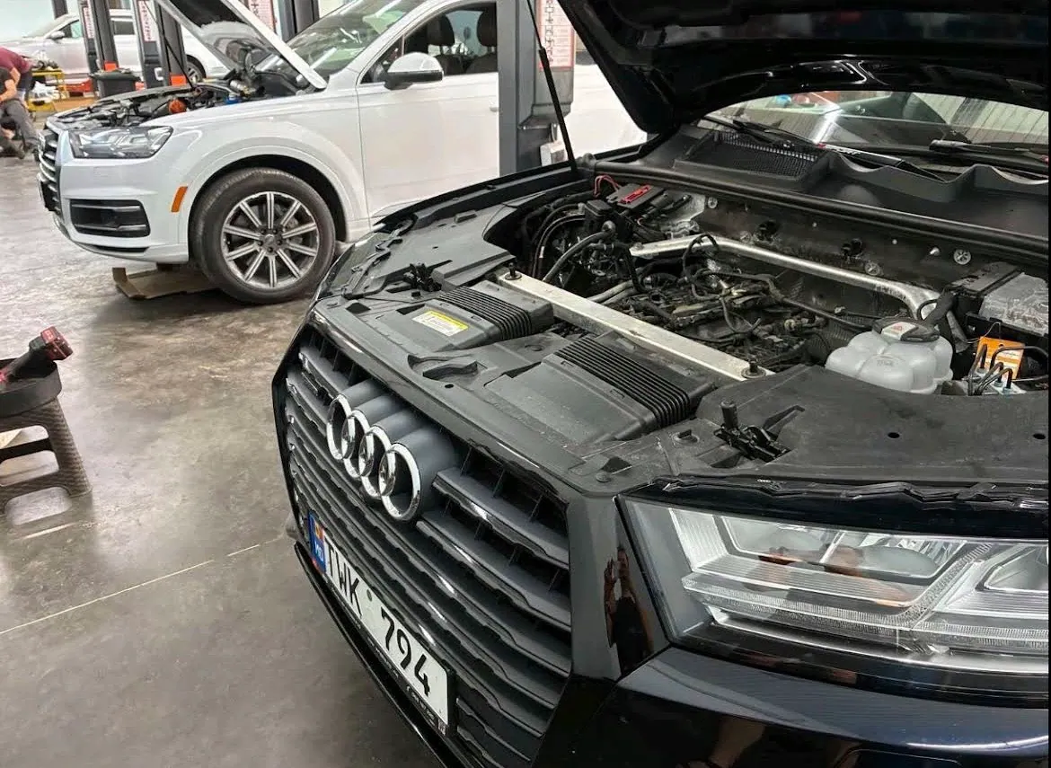 Fedor’s Audi Q7 2.0 TFSI during ZF 0D5 transmission oil service