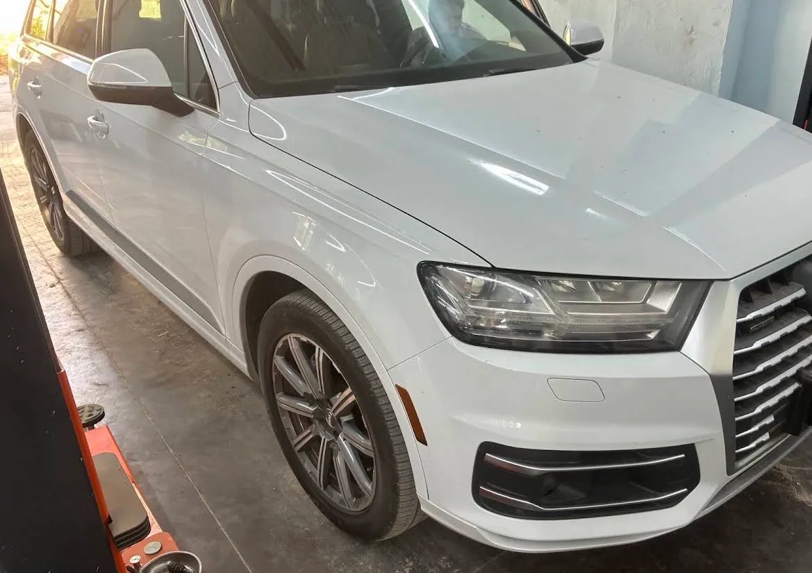 2022 Audi Q7 2.0 TFSI during a comprehensive pre-purchase inspection · 2